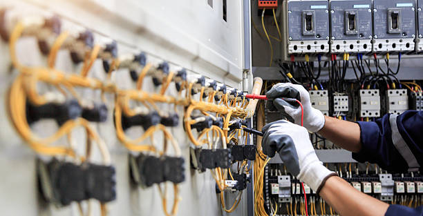 Professional Electrician technician working in Westport, WA